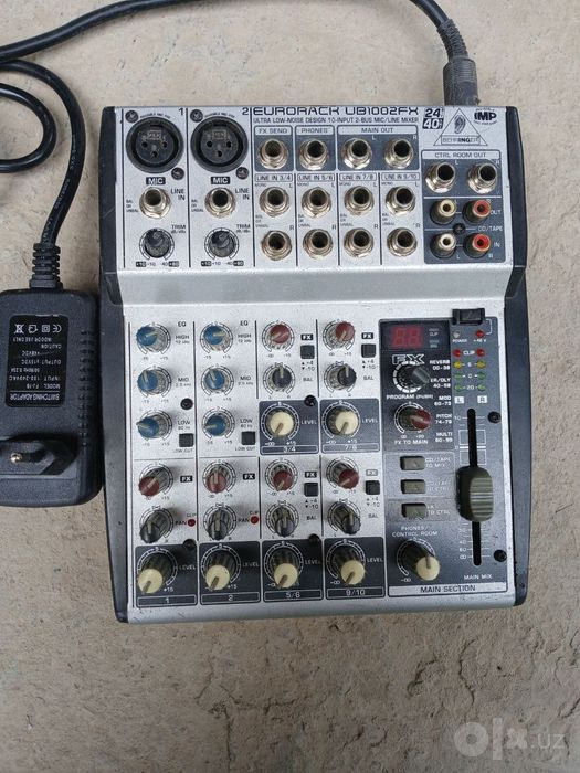 Микшер BEHRINGER 1002FX 500000сум