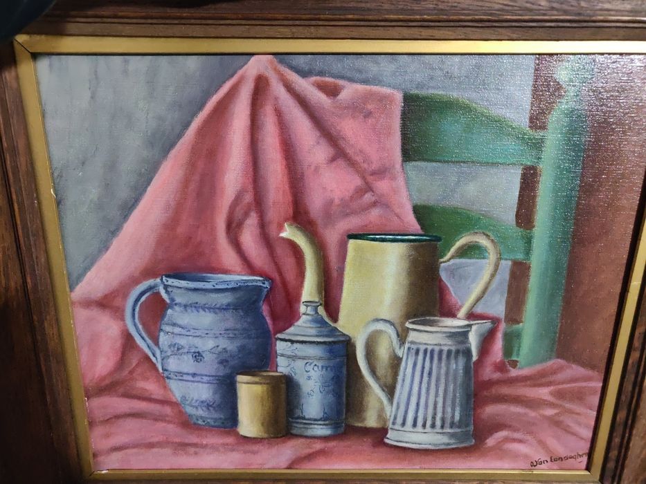 Vand tablou pictat pe panza