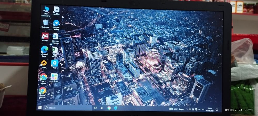 Ноутбук acear  черный