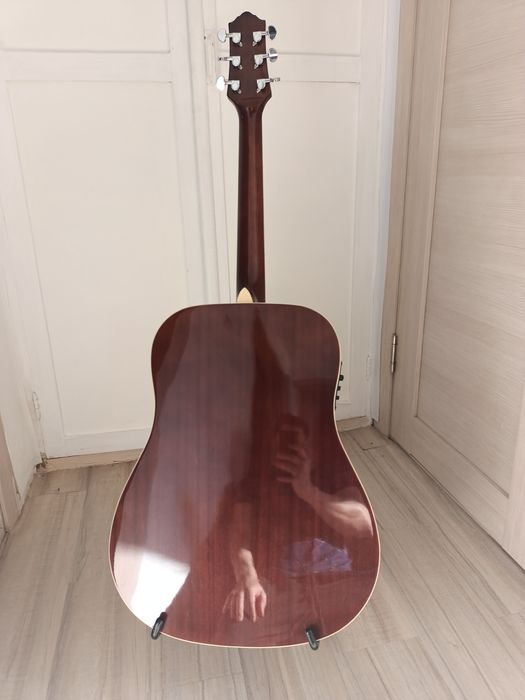 Продаётся электроакустическая гитара flight d 200Na. Гитара в отличном