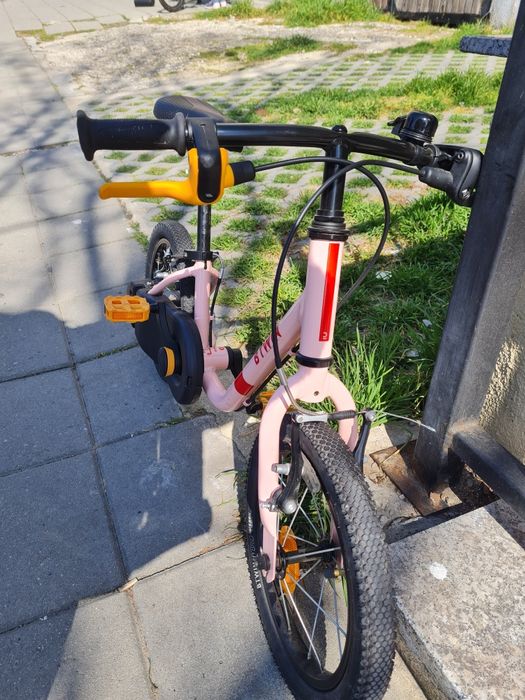 BTWIN ДЕТСКИ ВЕЛОСИПЕД 14 инча, модел с и без педали, колело 2 в 1