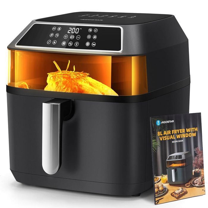 Aigostar Zane Air Fryer, 8 Litres, 1700 W