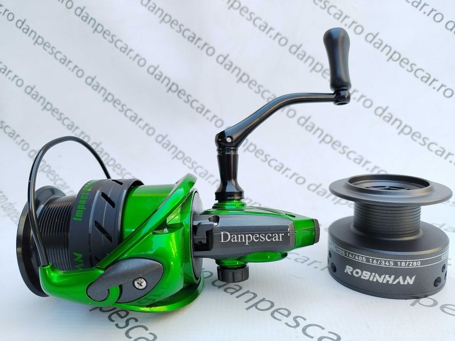 Mulineta Feeder Robinhan IMPACT SP6000 tambur long cast 10 rulmenti