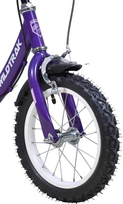 Wildtrak - Bicicletă de 14 inci pentru copii 3-5 ani cu roți stabilizatoare