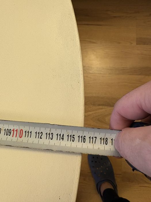 Кухненска маса кръгла разтегаема