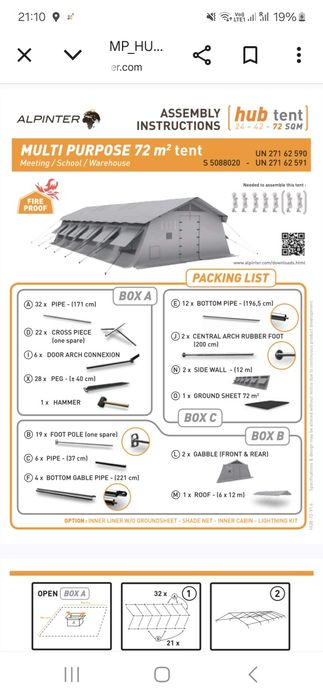 Vând corturi profesionale marca Alpinter...NOI
Disponibile: 4 buc