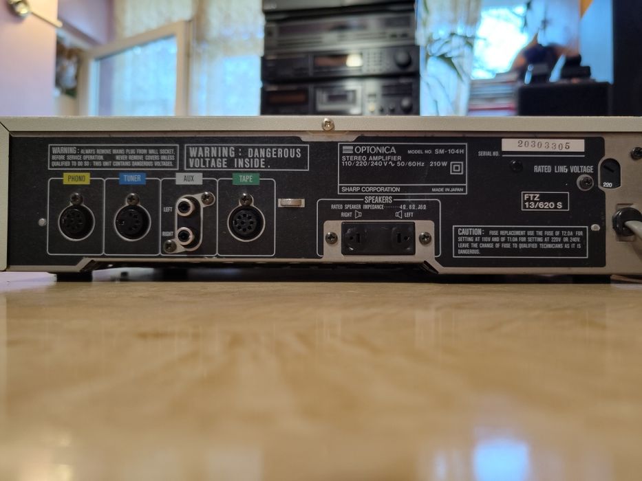 Amplificator Optonica Sharp SM 104 Made in Japan