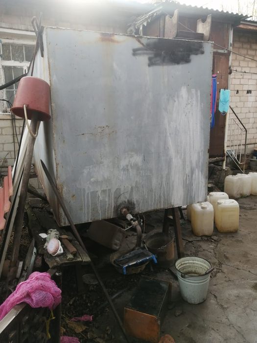 Бочка для воды железная