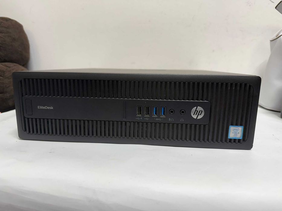 Sistem Gaming PC HP EliteDesk 800 G2 SFF-16Gb ram-nVidia-video chat-