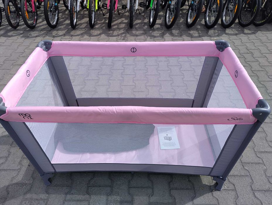 MONI Детска кошара SOLO розов