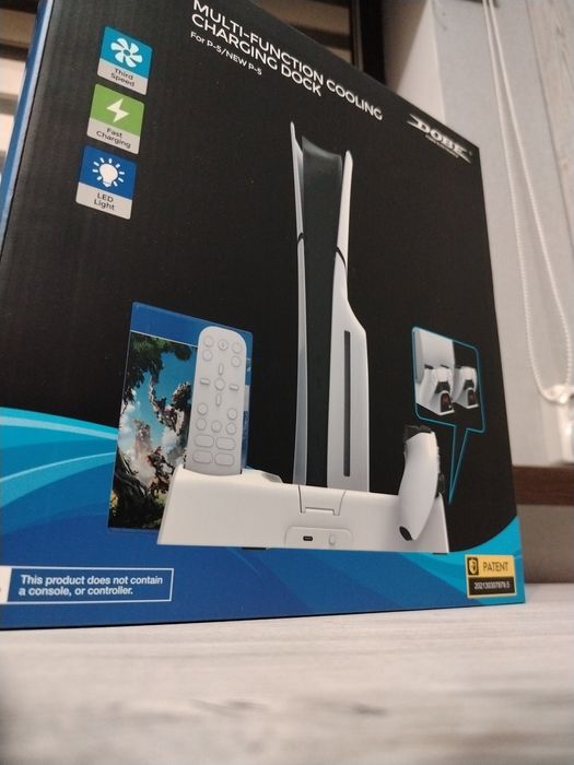 Без проводная ps5 станция для геймпадов  + держатель для дисковых игр