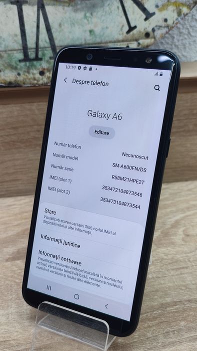 Samsung A6 A600 DualSim Black 32GB