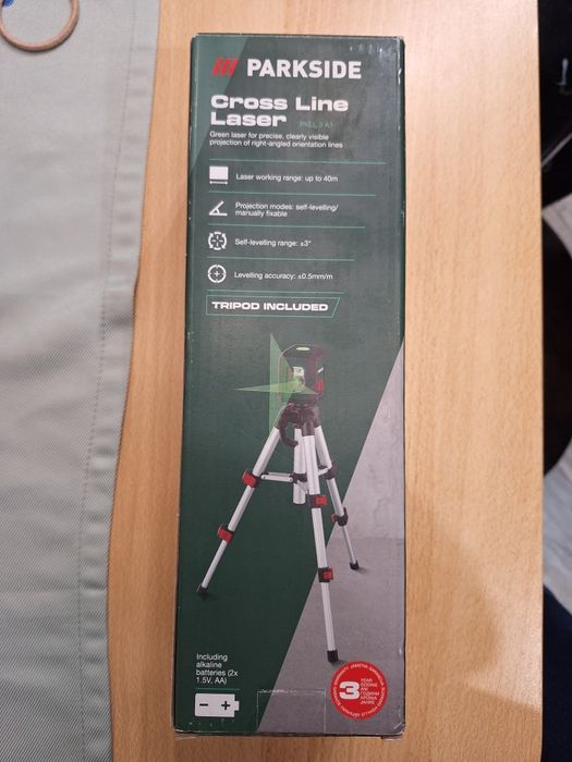 Лазерен нивелир Parkside
