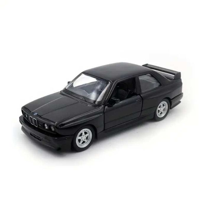 Мащабен модел BMW M3 E30 – 1:36, метален, черен