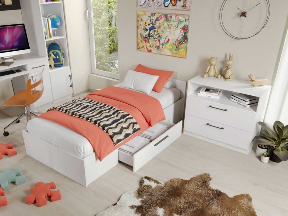 Set Mobila Dormitor Tineret Mihai C16 - Transport Gratuit in 4-10 zile