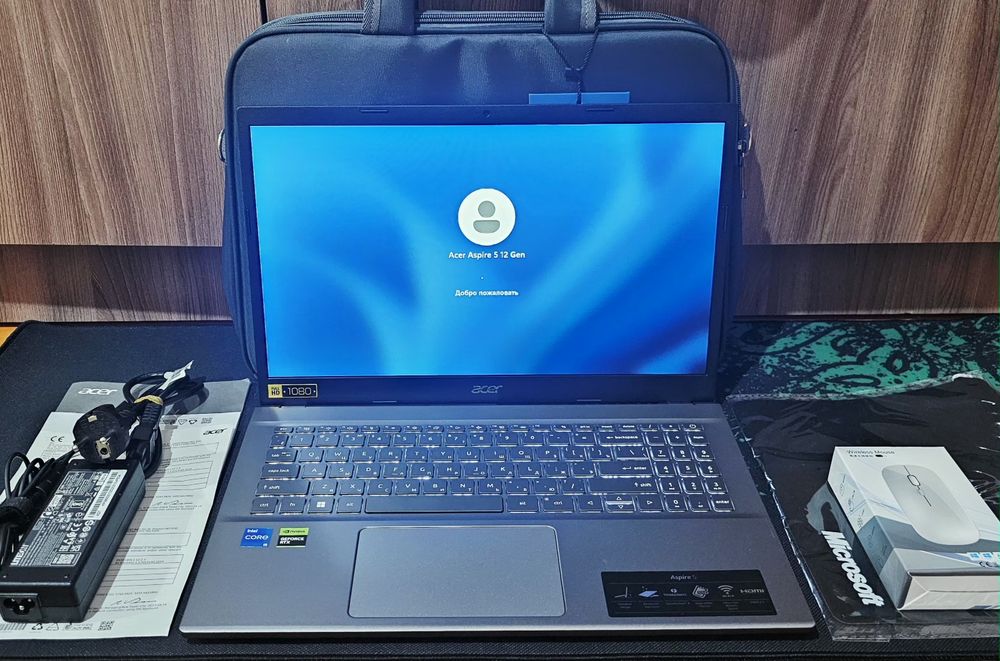Acer Aspire 5 0zu16,ssd512 10 ядерный 12 Gen!