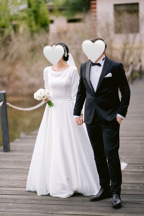 Rochie mireasa - croiala A line, stil timeless, printesa