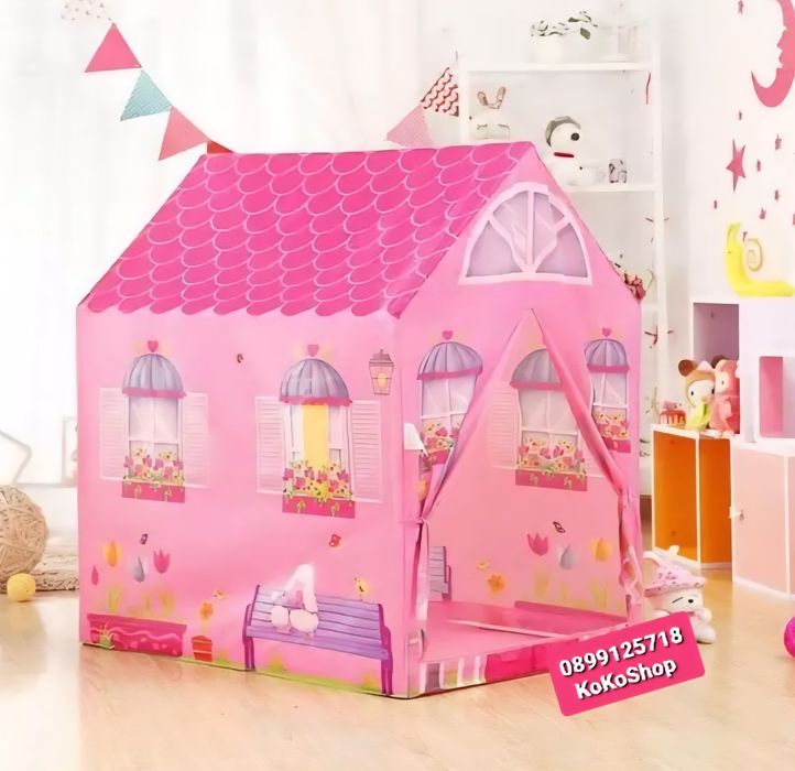 Детска палатка/детска къщичка-95x72x102 /розова палатка/розова къщичка