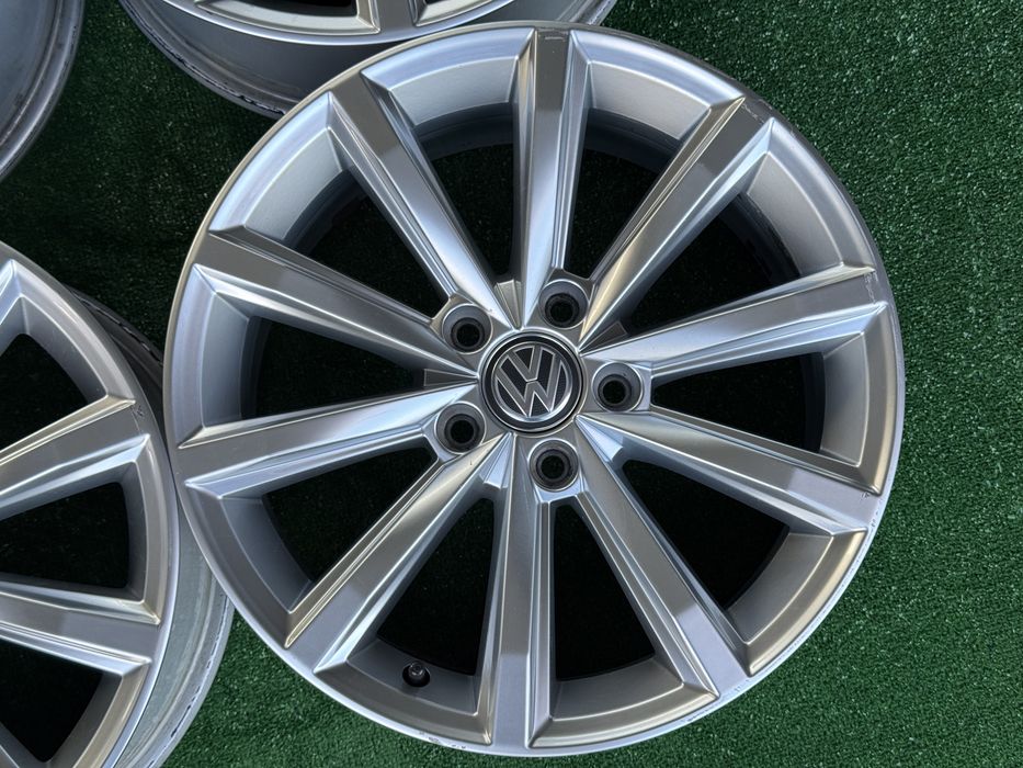 4бр. ОТЛИЧНИ 17” ОРИГИНАЛНИ Джанти *LONDON* 5х112 за -VW/SEAT/SKODA/AUDI/Vag- 7.0Jx17H2, ET40