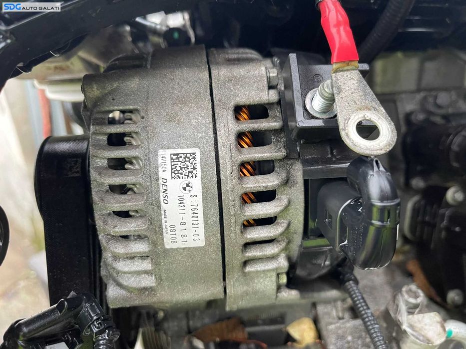 Alternator 150A BMW Seria 2 F22 F87 218 220 2.0 D 2014 - 2021 Cod 7640131 764013103 104211-8181 [AV2437]