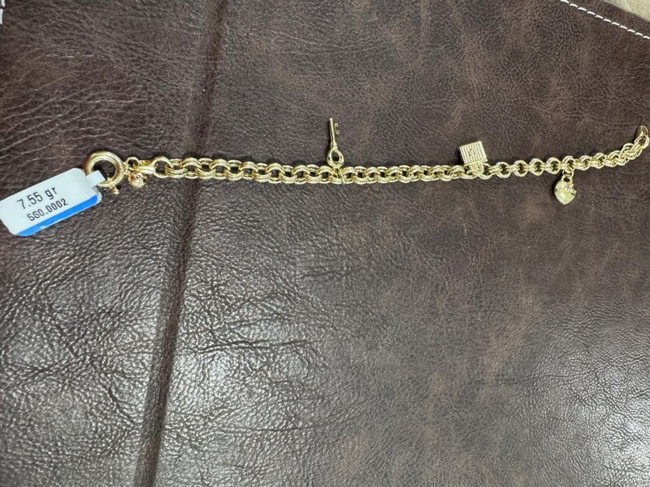 Золотой браслет новый 585проба