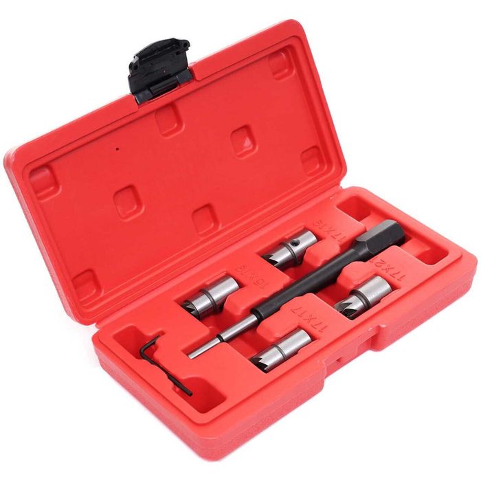 Set pentru curatarea scaunului injectorului, 6 piese, Kraft
