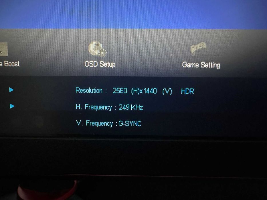 Monitor AOC 27" 165Hz 2560x1440p Q27G2G3R3B