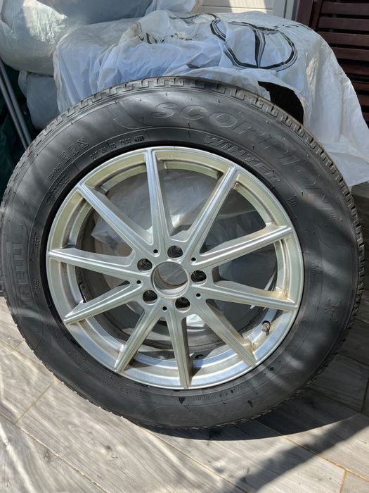 Jante Mercedes Benz GLE 18” cu anvelope de iarna