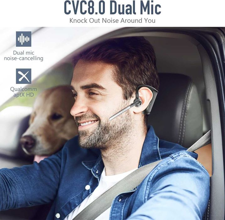 Conambo K21 Bluetooth слушалки V5.1, с CVC 8.0 двоен микрофон