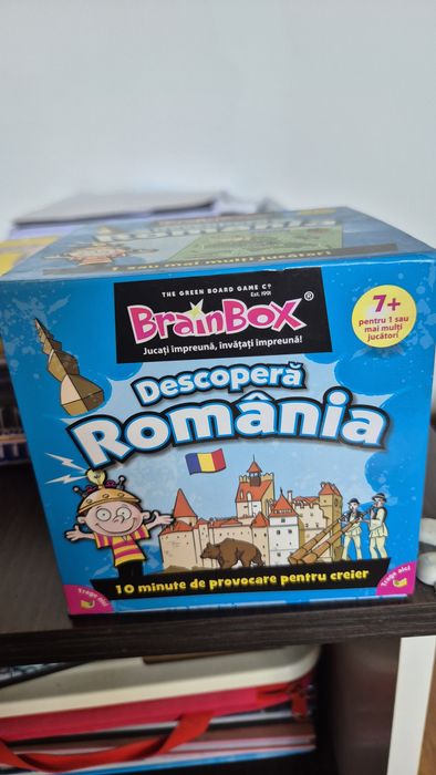 Joc brain box descopera Romania