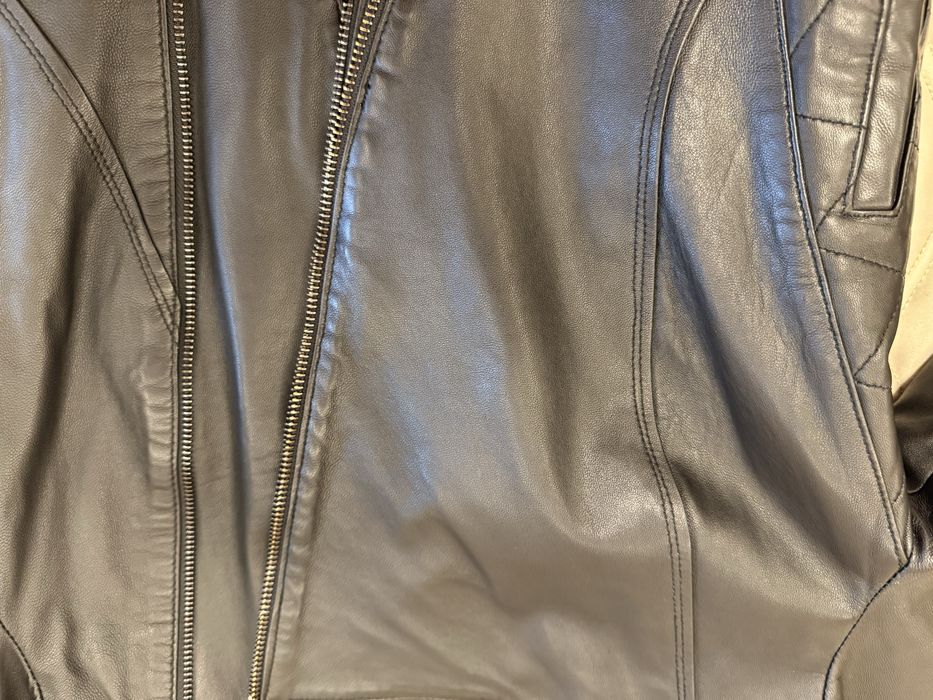 Яке от естествена кожа размер С