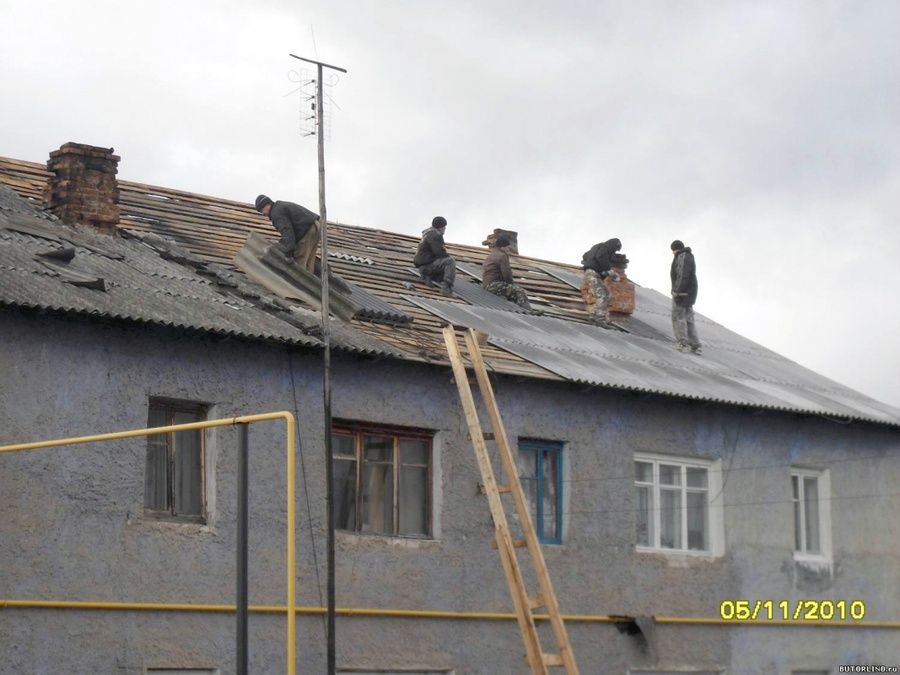 Ремонт кровли крыши замена