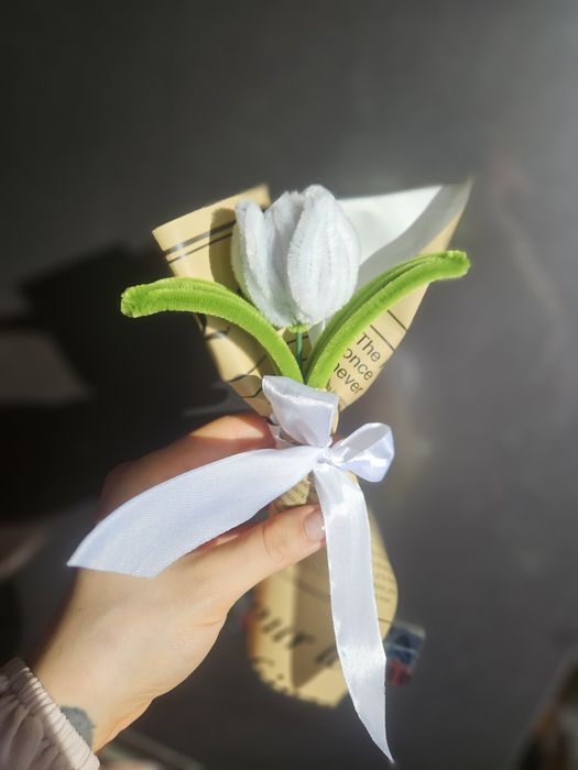 Lalele handmade sarma plusata