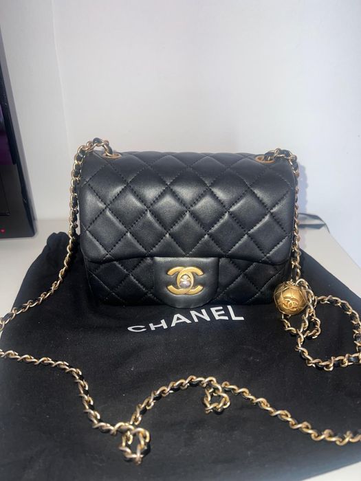 geanta chanel mini piele naturala