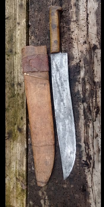 Стар автентичен овчарски нож.Каракулак.Аккулак.