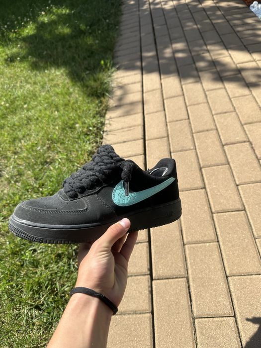 Air Force 1 with rope leces