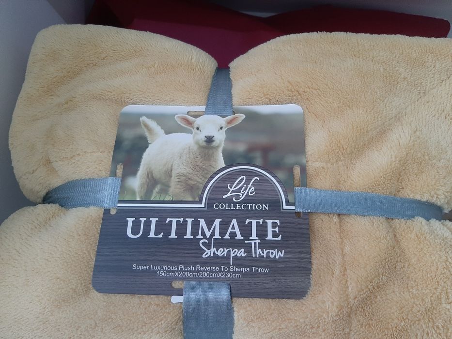 Плед  барашка  двух старонный