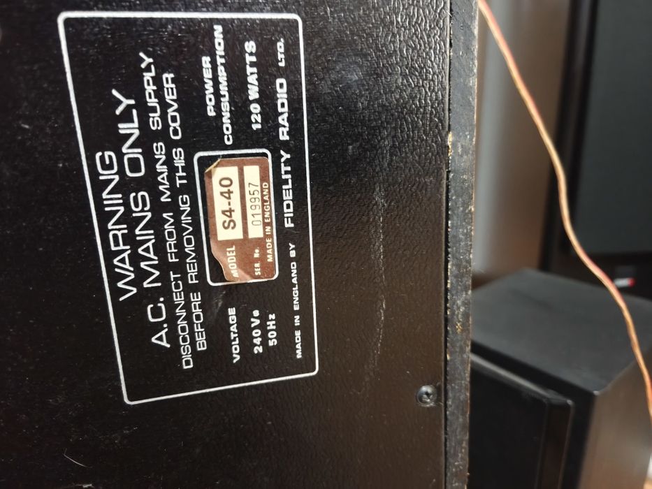 Sistem audio vitange  muzic centre S 4_40