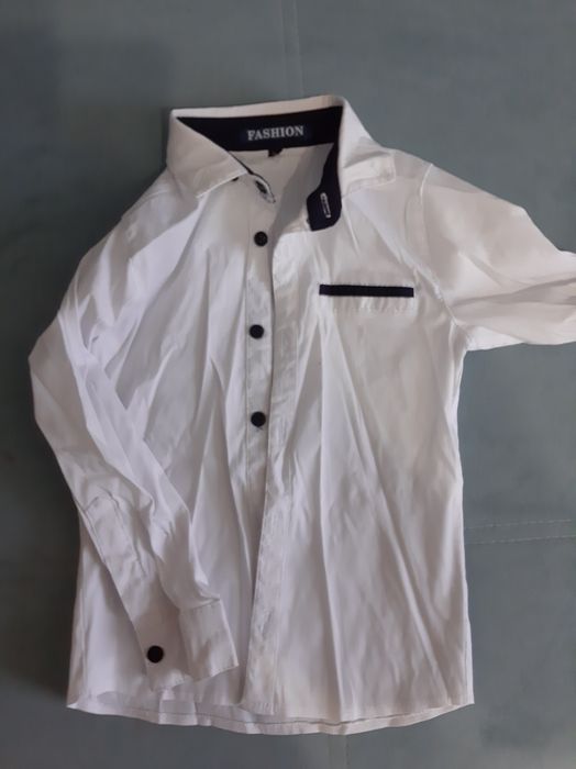 Рубашка белая детская