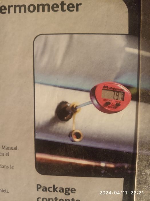 Vând termometru pt cuptoare