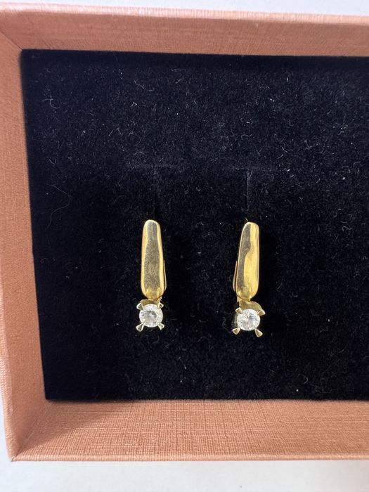 Серьги золотые 585 проба