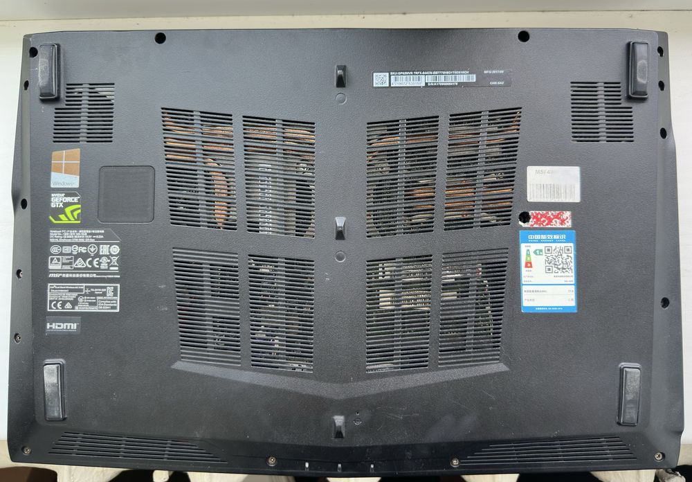 Продам игровой ноутбук MSI GP62MVR 7RFX Leopard Pro