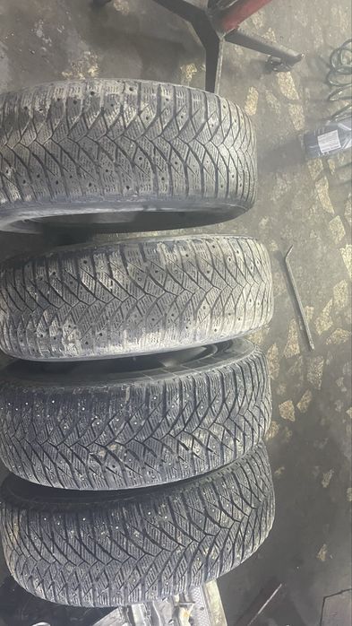 Диски зимния резина на 17