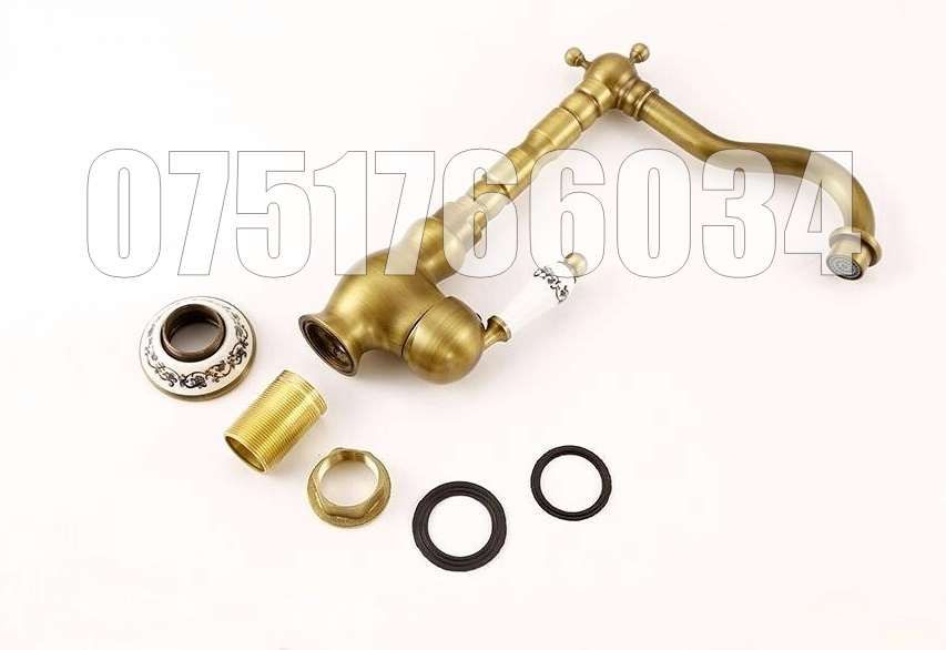 Baterie Lavoar Antichizata Lux Baie Bucatarie LIVRARE GRATUITA