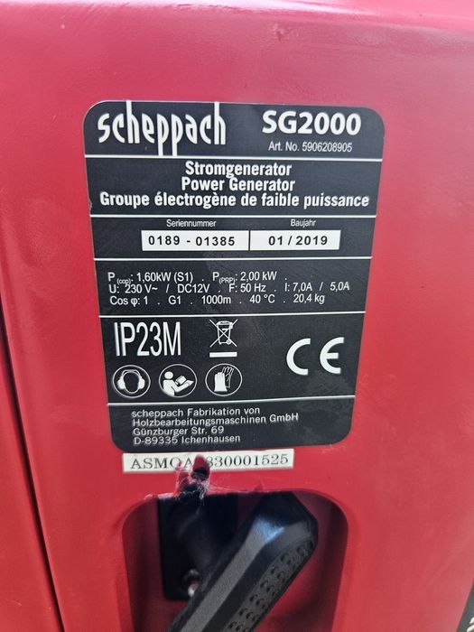 Инверторен генератор Schepach SG2000