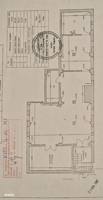 Vand/Schimb Spatiu Comercial 125mp Str. Ilie Petre Chiajna