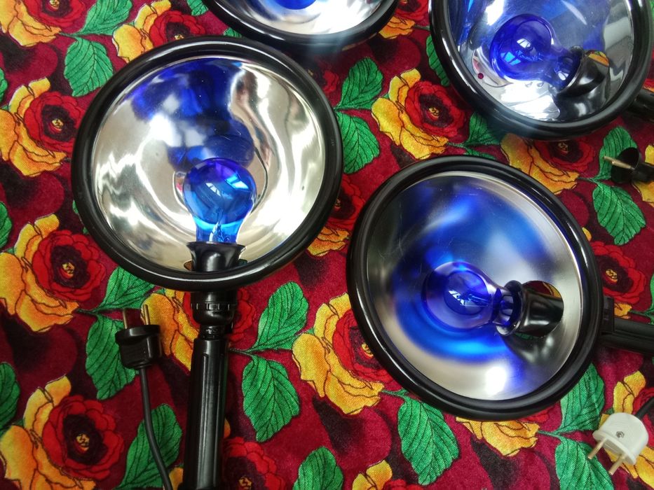 Синие лампы медицинские лечебные