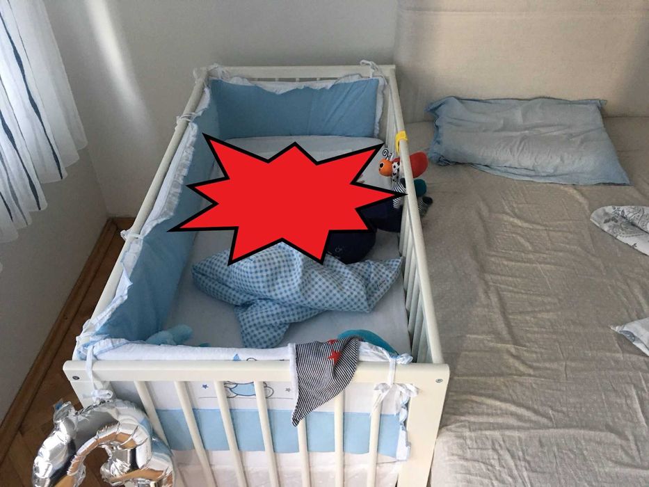 Бебешко легло IKEA