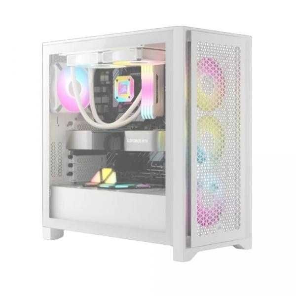 ! Корпус/компьютерный кейс Corsair 4000D RGB Airflow White цена с НДС