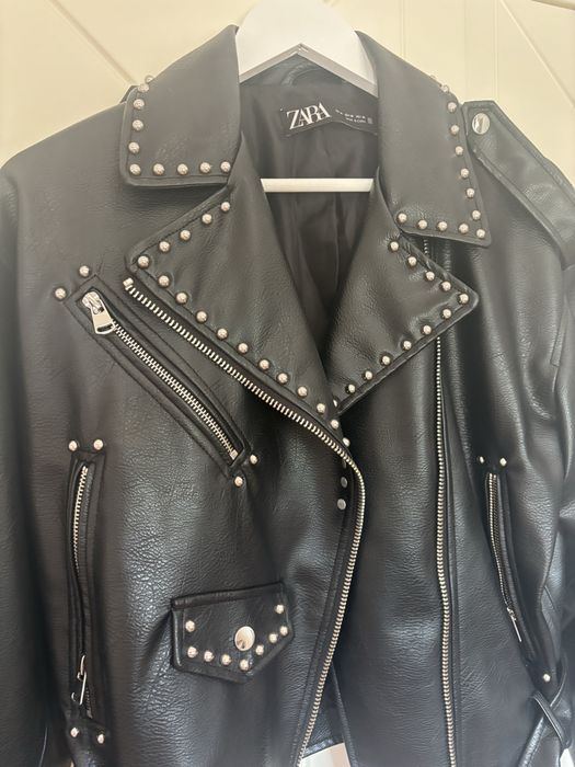 Дамско кожено яке Zara